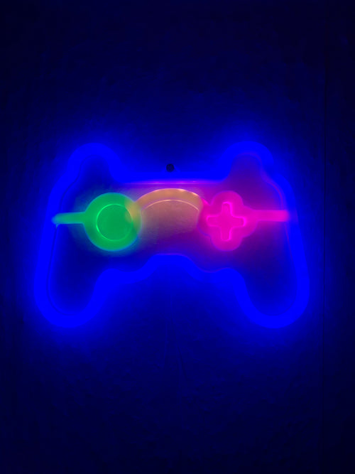 Neon Gaming Lampa – Förvandla din setup direkt